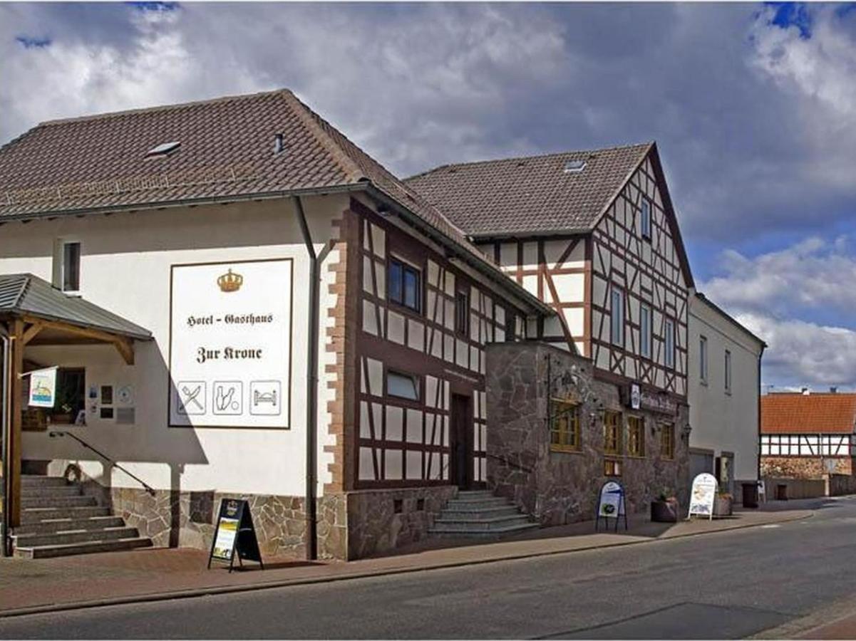 Hotel Zur Krone Ronneburg  エクステリア 写真